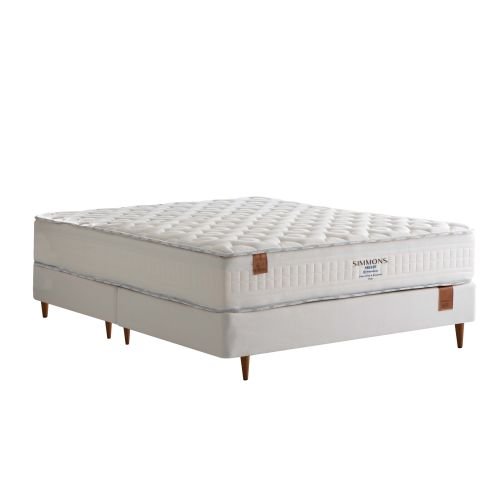 Conjunto Cama Box e Colchão Simmons Breeze Série 3 — Plush
